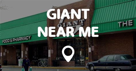 1 location. . Giant near me now